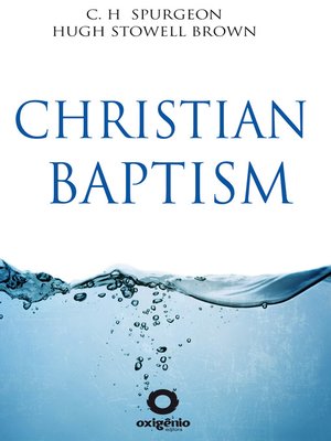 cover image of Christian Baptism